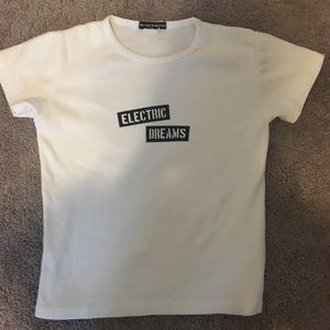 Brandy Melville Electric Dreams Ashlyn Crop Top